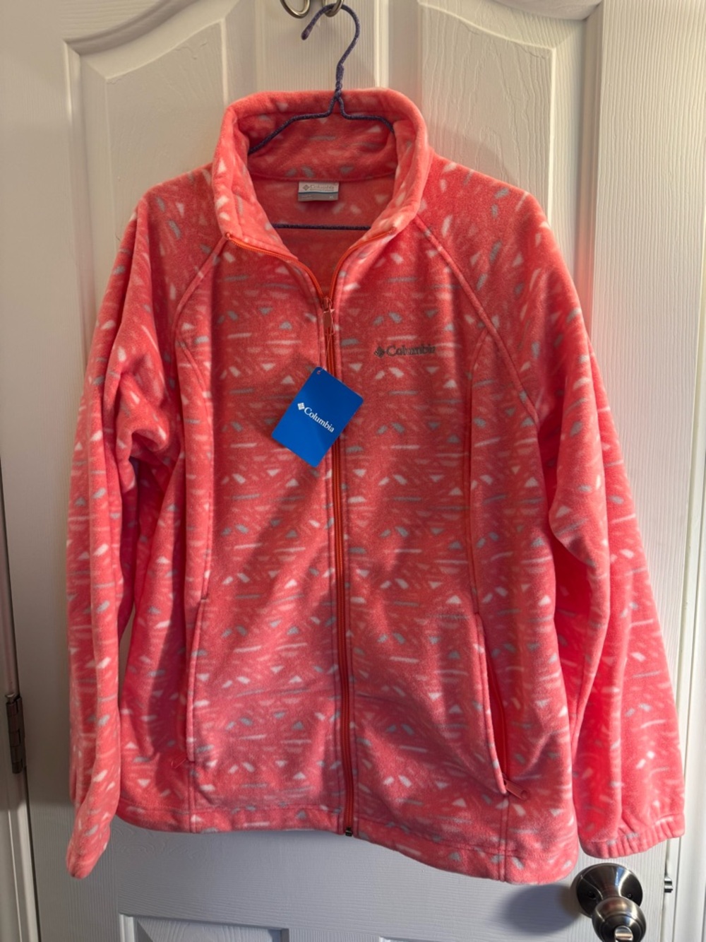 Columbia Sawyer Rapids Printed Full Zip Fleece Jacket